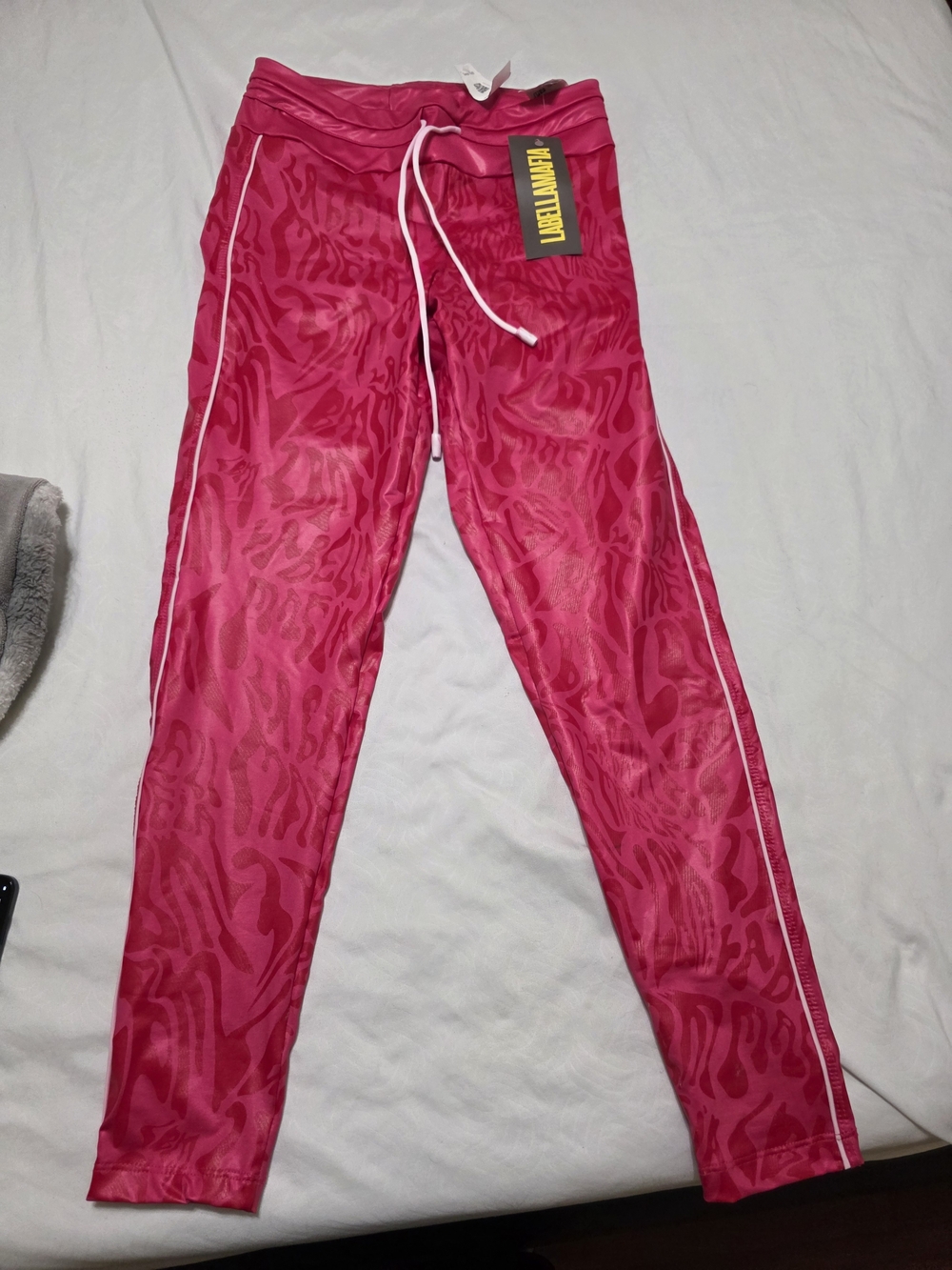 Girls' Hot Pink Athletic Leggings